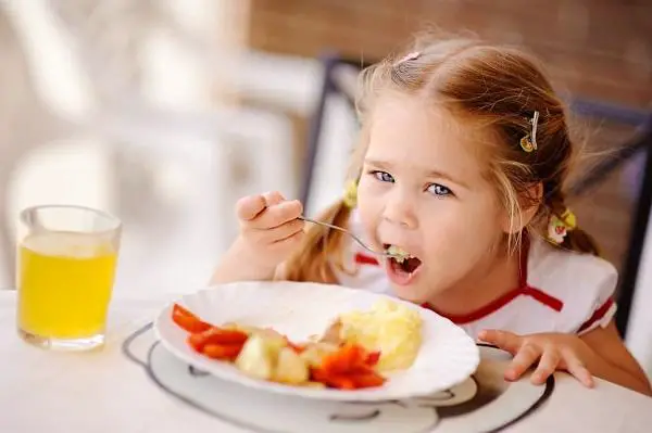 El lunch para niños debe ser sano